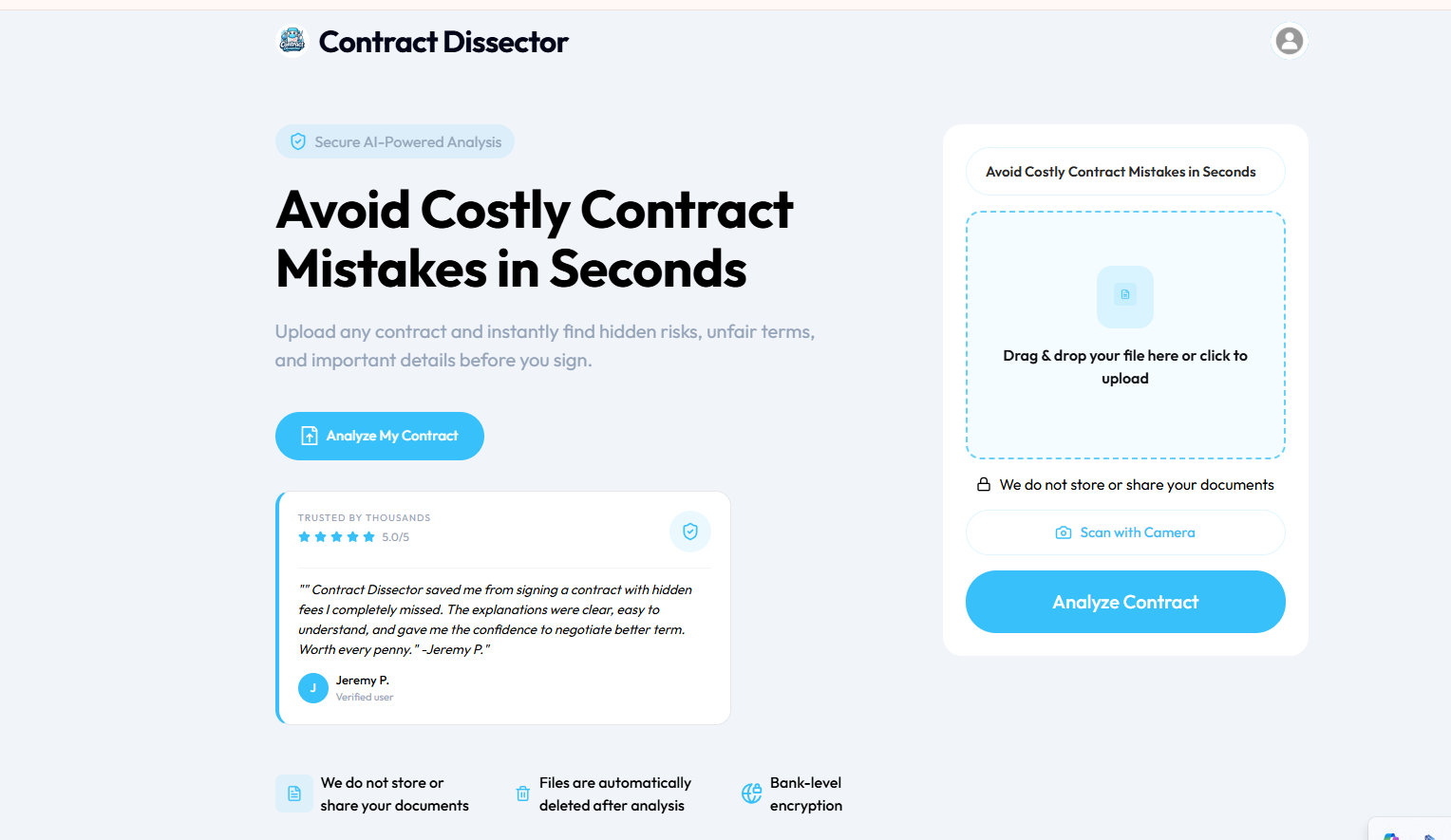 Contract Analyze System