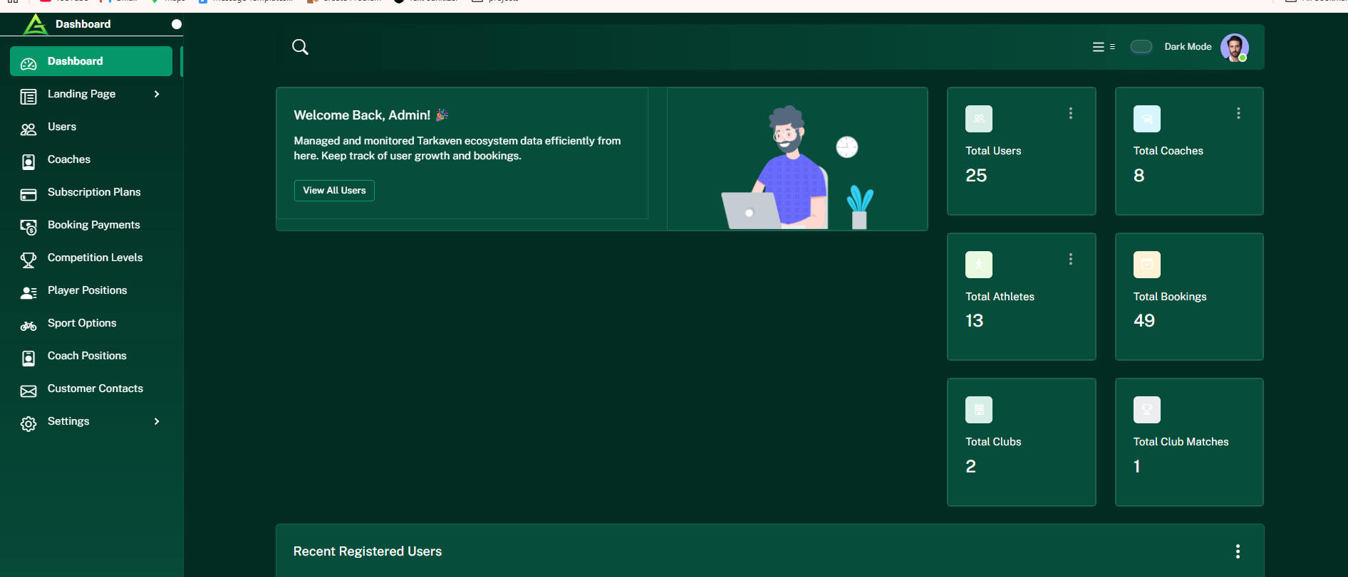 Sports Management System