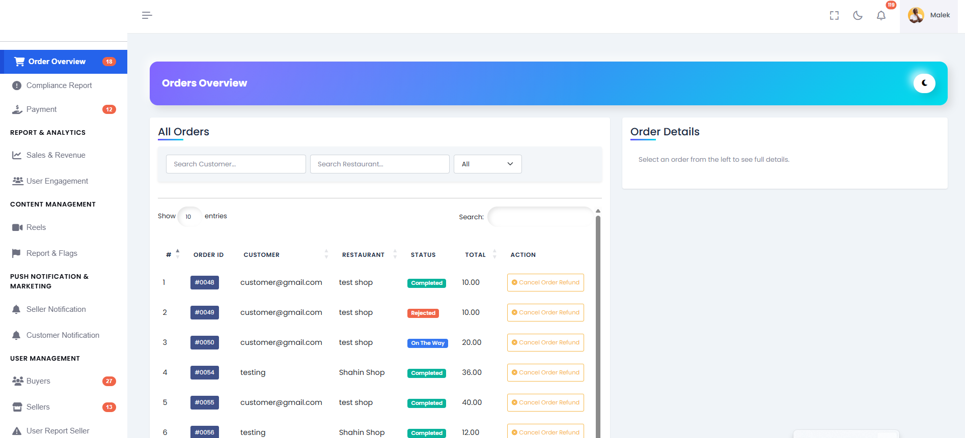 Resturant Management System